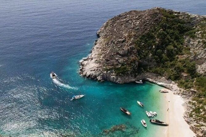 Anchor Bay — Albanian Riviera near Sarandë