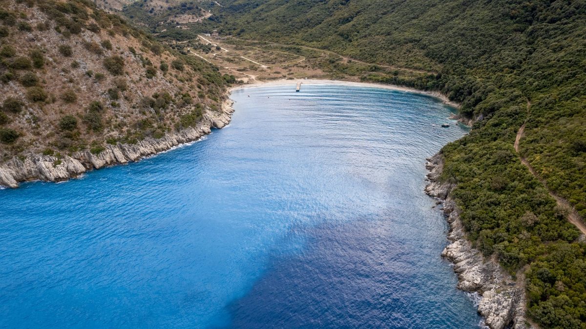Kakomë — Albanian Riviera near Sarandë