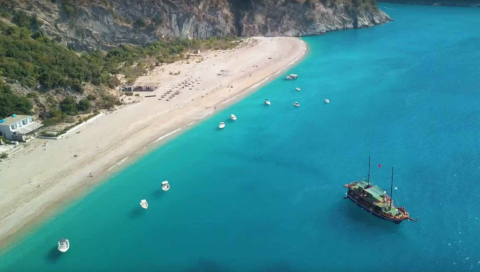 Albanian Riviera bay